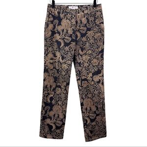 Real Clothes Jacquard Straight Leg Pants